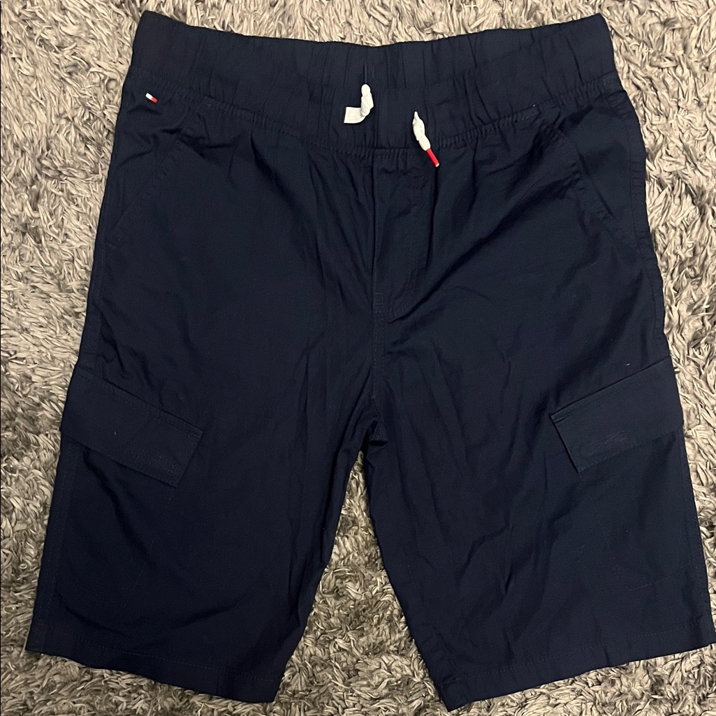 Boys Large (16/18) Tommy Hilfiger Dark Blue Cargo Shorts